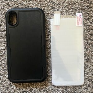 iPhone XR Phone Case with 1 Screen Protector